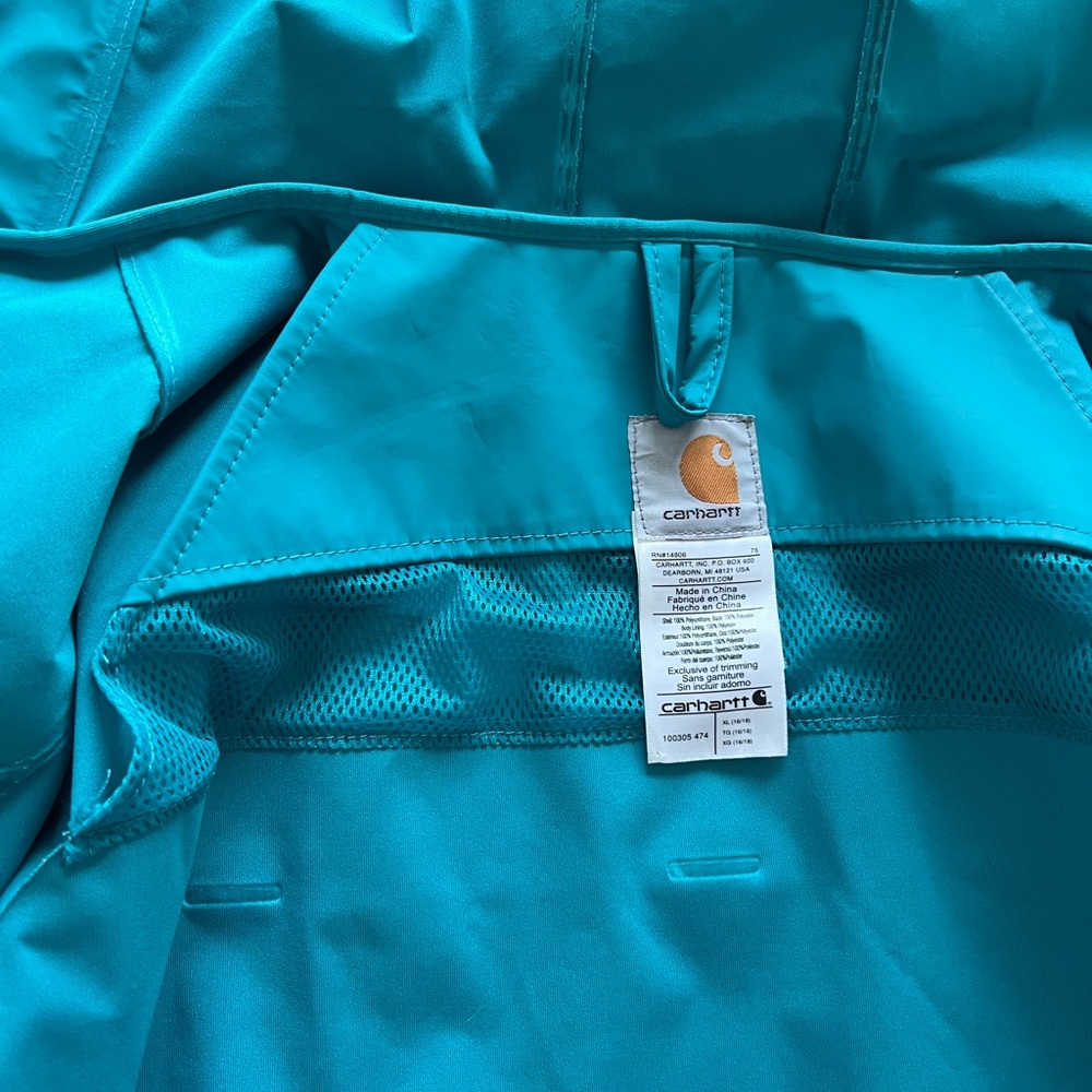 Carhartt Rain Coat with Hood